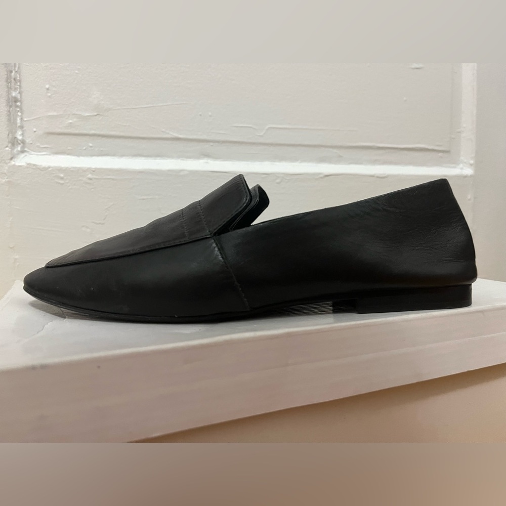 Mango genuine leather loafers